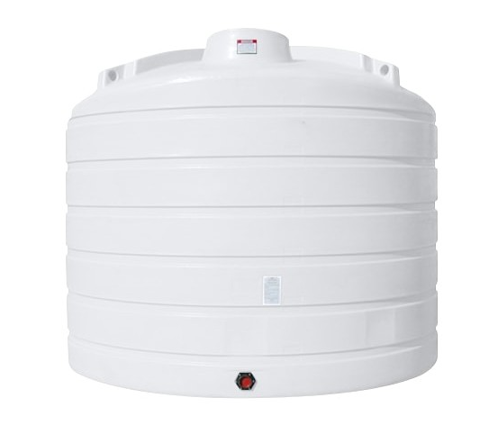 Buy 7011 Gallon Plastic Vertical Water Storage Tank in White by Enduraplas of White color for only $7,920.00