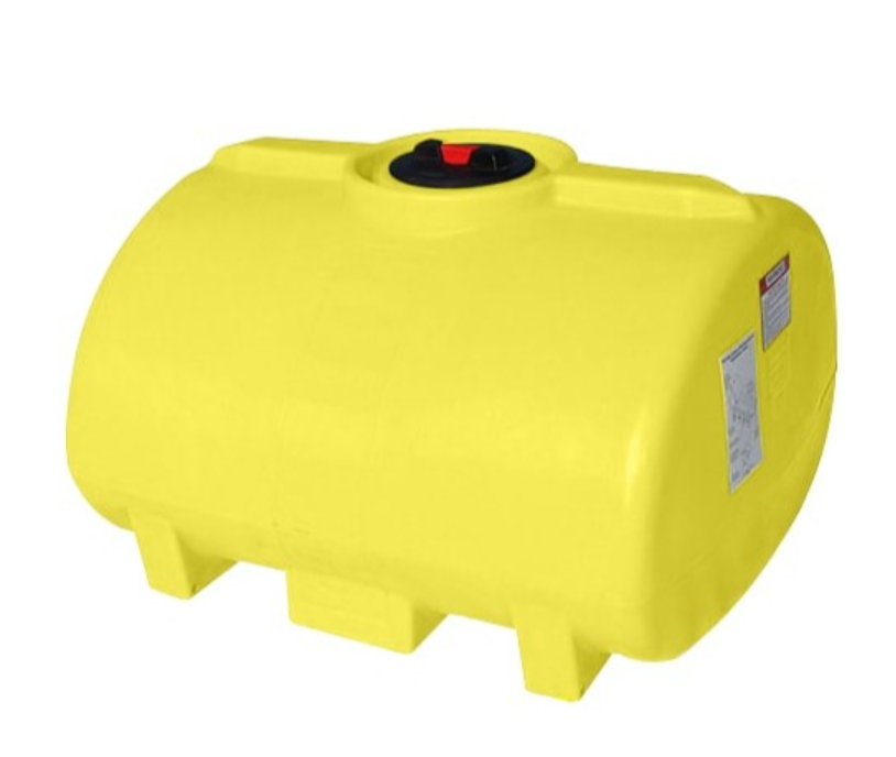 Buy 150 Gallon Plastic Horizontal Leg Tank in Yellow by Enduraplas of Yellow color for only $729.00
