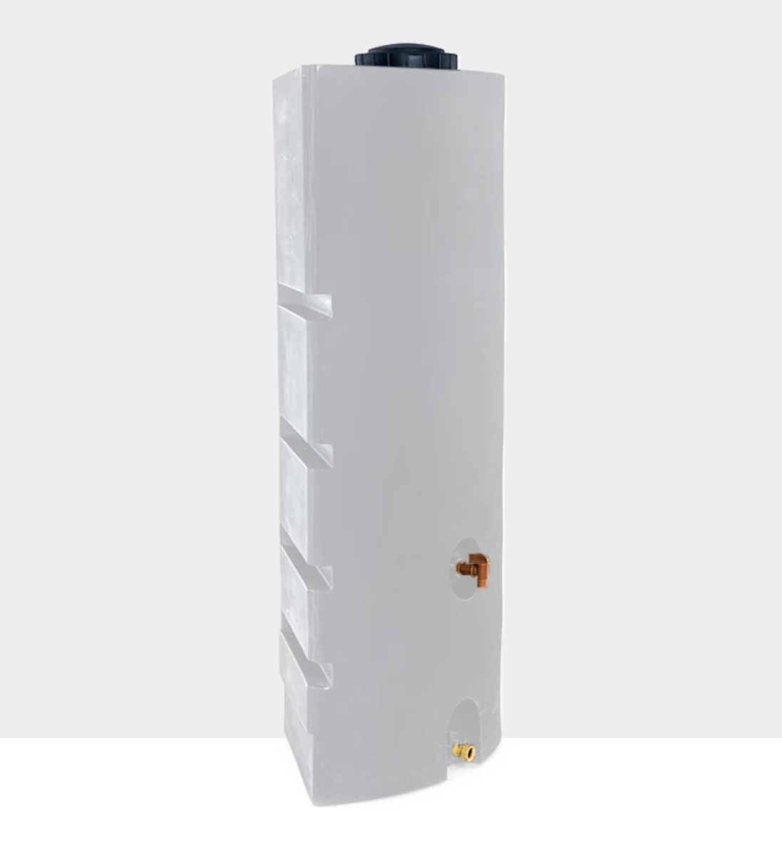 Buy 30 Gallon Corner Tank Natural by Surewater of White color for only $139.99
