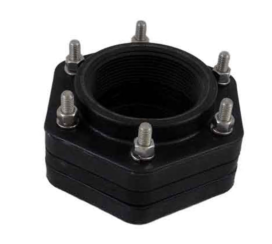 Buy 3 Inch Bolted DBL Flanged PP Fitting with S.S. Bolts and EPDM Gasket by Snyder Industries for only $398.00