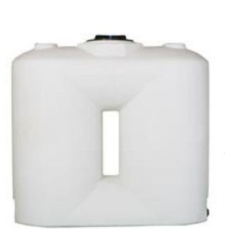 Buy 100 Gallon Doorway Water Storage Tank Without Fitting in White by Norwesco of White color for only $408.77