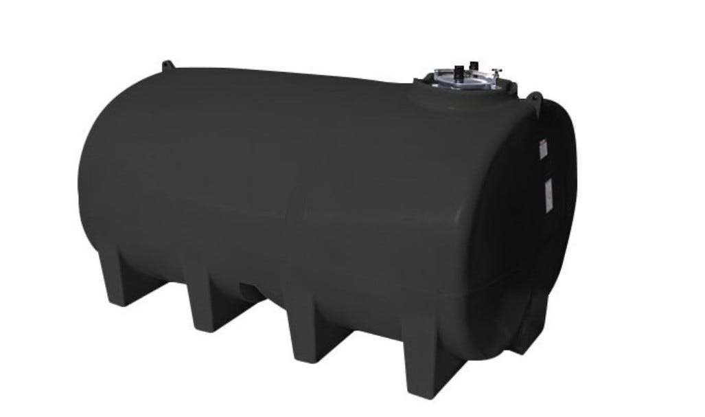 Buy 3200 Gallon Plastic Horizontal Leg Tank in Black by Enduraplas of Black color for only $8,563.50