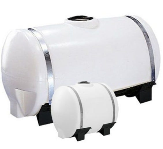 Buy Norwesco 300 Gallon Plastic Portable Applicator Tank without Fittings by Norwesco for only $685.00