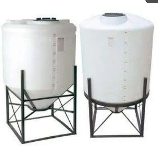 Buy 15 Degree Cone Bottom Stand for 300 Gallon Tank by Norwesco for only $729.99