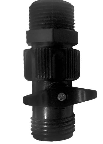 Buy .75 Inch MPT X GHT Valve w/adapter by Norwesco for only $9.73