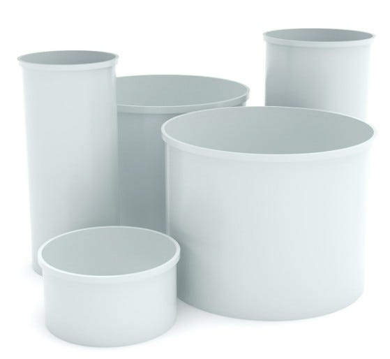 Buy Hinged PE Cover with PP Hinge for Cylindrical Tank 180 Gal by Chemtainer for only $249.00