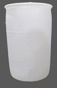 Buy TH 55 Gallon Natural Poly drum by Core Plastech Intl of Natural color for only $42.00