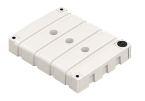 Buy 500 Gallon Low Profile Holding Tank with 3 inch Spin Weld FPT Installed in White by Norwesco of White color for only $921.60