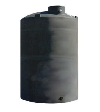 Buy 5000 Gallon Vertical Liquid Storage Tank in Black by Norwesco of Black color for only $6,995.99