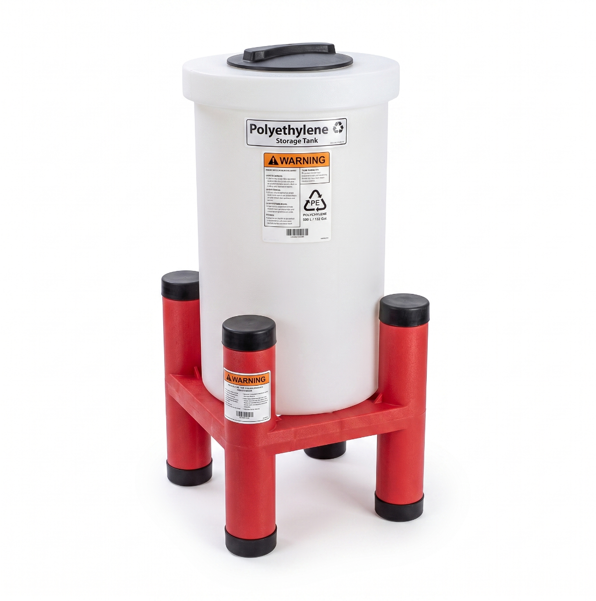 Buy 360 Gallon Open Top Total Drain Tank (Dish Bottom) by Snyder Industries of White color for only $1,984.00