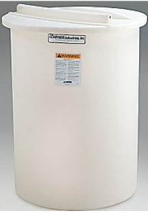 Buy 360 Gallon HDLPE Open Top Batch Storage Tank in White by Snyder Industries of White color for only $1,302.00