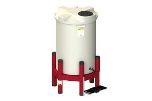Buy 500 Gallon Plastic Gravity Feed Tank System by Snyder Industries of White color for only $2,928.00
