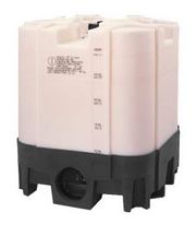 Buy 330 Gallon HDPE Stackable IBC Tote Tank in Black by Snyder Industries of White color for only $1,386.00