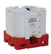 Buy 275 Gallon HDPE Stackable IBC Tote Tank by Snyder Industries of White color for only $1,394.29