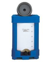 Buy 330 Gallon HDPE Stackable IBC Tote Tank by Snyder Industries of Blue color for only $3,002.86