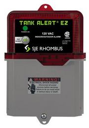 Buy TANK ALERT EZ-01X (120 VAC no float) by SJE-Rhombus for only $161.25