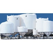 Buy 2500 Gallon 30 Degree Plastic Cone Bottom Tank in White by Snyder Industries of White color for only $3,813.00