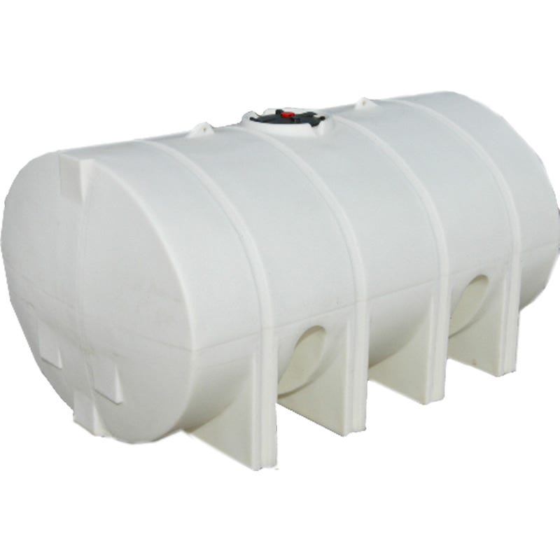 Buy 3400 Gallon Plastic Horizontal Leg Tank with Securing Hoops by Snyder Industries of White color for only $19,703.00