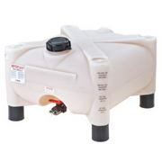 Buy 120 Gallon HDPE Stackable IBC Tote Tank in White by Snyder Industries of White color for only $730.00