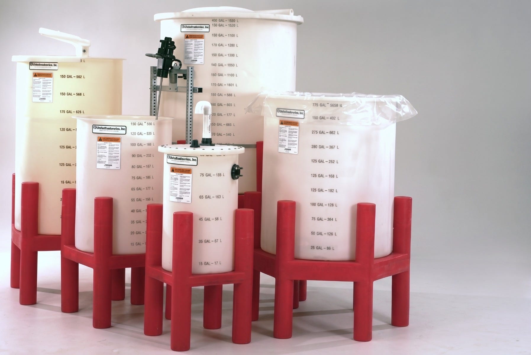 Buy 150 Gallon XLPE Open Top Storage Tank 1.9 SG in White by Snyder Industries of Natural color for only $895.45