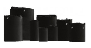 Buy 2500 Gallon Plastic Vertical Liquid Storage Tank in Black- AR by Snyder Industries of Black color for only $5,665.99