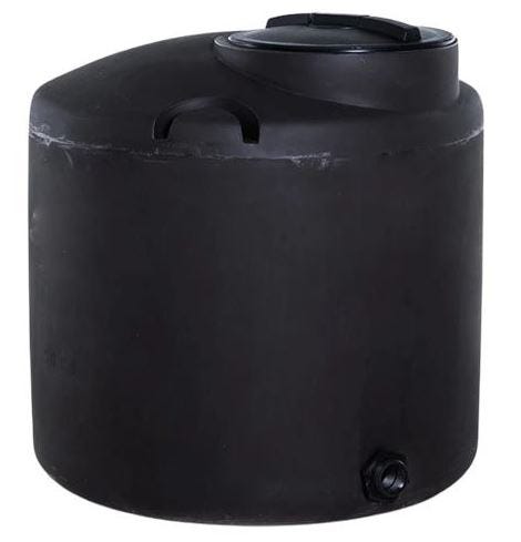 Buy 165 Gallon Water Storage Tank Black by Bushman of Black color for only $459.99