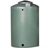 Buy 2000 Gallon Plastic Vertical Water Storage Tank in Green by Chemtainer of Green color for only $2,199.99