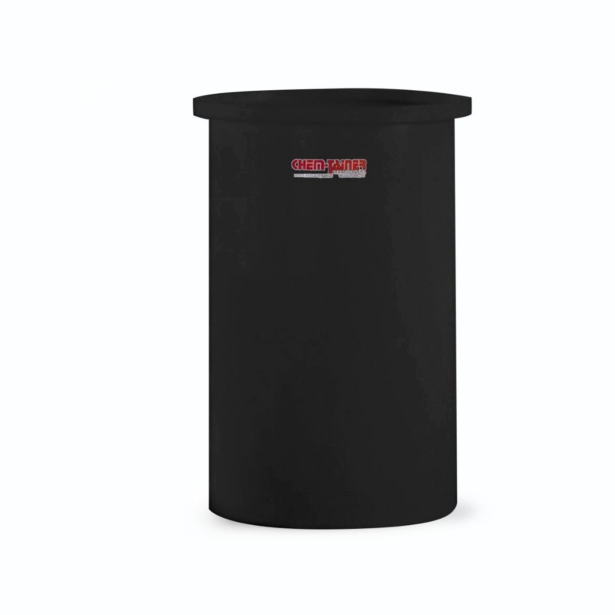 Buy 55 Gallon Polypropylene Open Top Batch Storage Tank in Black by Chemtainer of Black color for only $483.33