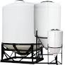 Buy 500 Gallon 45 Degree Cone Bottom Tank by Chemtainer for only $1,400.00