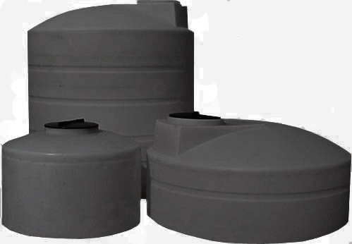 Buy 20 Gallon Plastic Vertical Water Storage Tank in Black by DuraCast of Black color for only $145.00