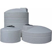 Buy DuraCast 12000 Gallon Vertical Liquid Storage Tank in 1.2 SG Green by DuraCast of Natural White color for only $20,010.00