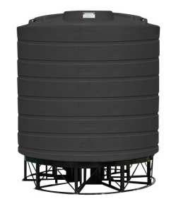 Buy 8000 Gallon 15 Degree Plastic Cone Bottom Tank with Stand by Enduraplas