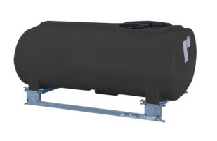 Buy 400 Gallon Sump Bottom Transport Tank With Frame in Black by Enduraplas of Black color for only $1,990.00