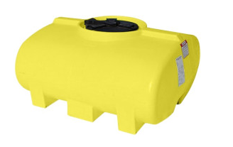 Buy 250 Gallon Plastic Horizontal Leg Tank in Yellow by Enduraplas of Yellow color for only $1,143.00