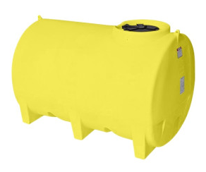 Buy 1000 Gallon Plastic Horizontal Leg Tank in Yellow by Enduraplas of Yellow color for only $3,262.50