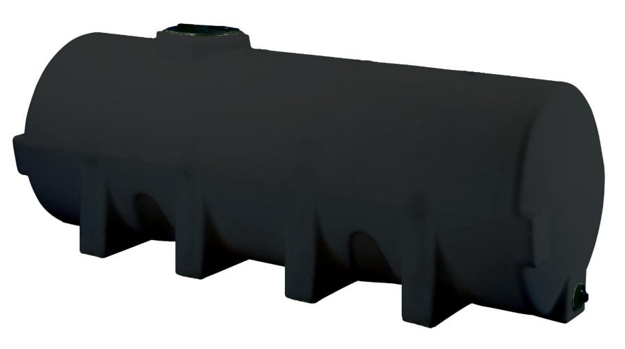 Buy 1600 Gallon Plastic Horizontal Leg Tank in Black by Enduraplas of Black color for only $4,571.14