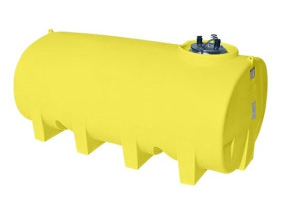 Buy 1600 Gallon Plastic Horizontal Leg Tank in Yellow by Enduraplas of Yellow color for only $4,189.50