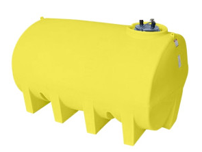 Buy 2500 Gallon Plastic Horizontal Leg Tank in Yellow by Enduraplas of Yellow color for only $7,537.50