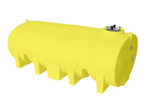 Buy 3500 Gallon Plastic Horizontal Leg Tank in Yellow by Enduraplas of Yellow color for only $12,096.00