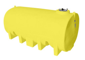 Buy 4500 Gallon Plastic Horizontal Leg Tank in Yellow by Enduraplas of Yellow color for only $13,513.50