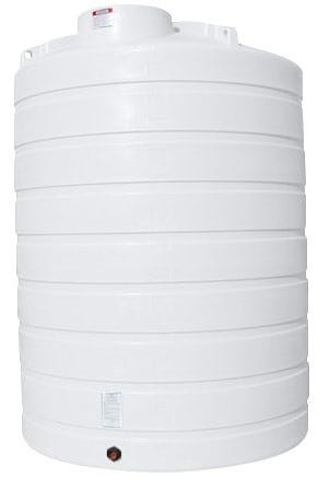 Buy 3000 Gallon Plastic Vertical Liquid Storage Tank in White by Enduraplas of White color for only $3,312.00