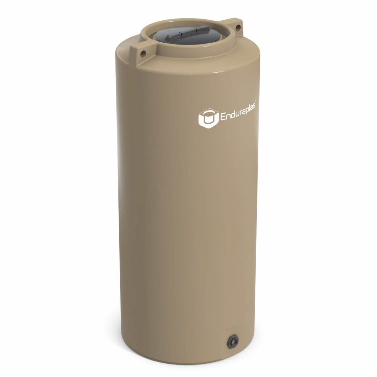 Buy 450 Gallon Plastic Vertical Rainwater Harvesting Tank in Beige by Enduraplas of Beige color for only $765.00