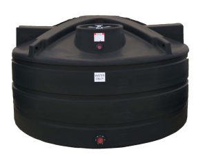 Buy Enduraplas 1200 Gallon Plastic Vertical Liquid Storage Tank in Black by Enduraplas of Black color for only $1,404.00