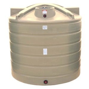 Buy 5050 Gallon Plastic Vertical Water Storage Tank in Beige by Enduraplas of Beige color for only $4,864.50