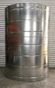 Buy 1000 Gallon Steel Vertical Water Storage Tank by Plastic Mart Manufacturer for only $6,178.57