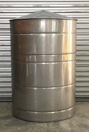 Buy 140 Gallon Steel Vertical Rainwater Harvesting Tank by Plastic Mart Manufacturer for only $1,292.86