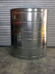 Buy 200 Gallon Galvanized Steel Vertical Water Storage Tank by Plastic Mart Manufacturer for only $1,357.14