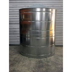 Buy 200 Gallon Galvanized Steel Vertical Water Storage Tank by Plastic Mart Manufacturer for only $1,357.14