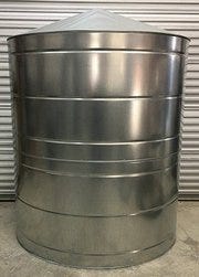 Buy 830 Gallon Steel Vertical Rainwater Harvesting Tank by Plastic Mart Manufacturer for only $4,892.86