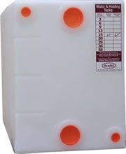 Buy 13 Gallon Plastic RV Water Tank by Chemtainer of White color for only $156.95